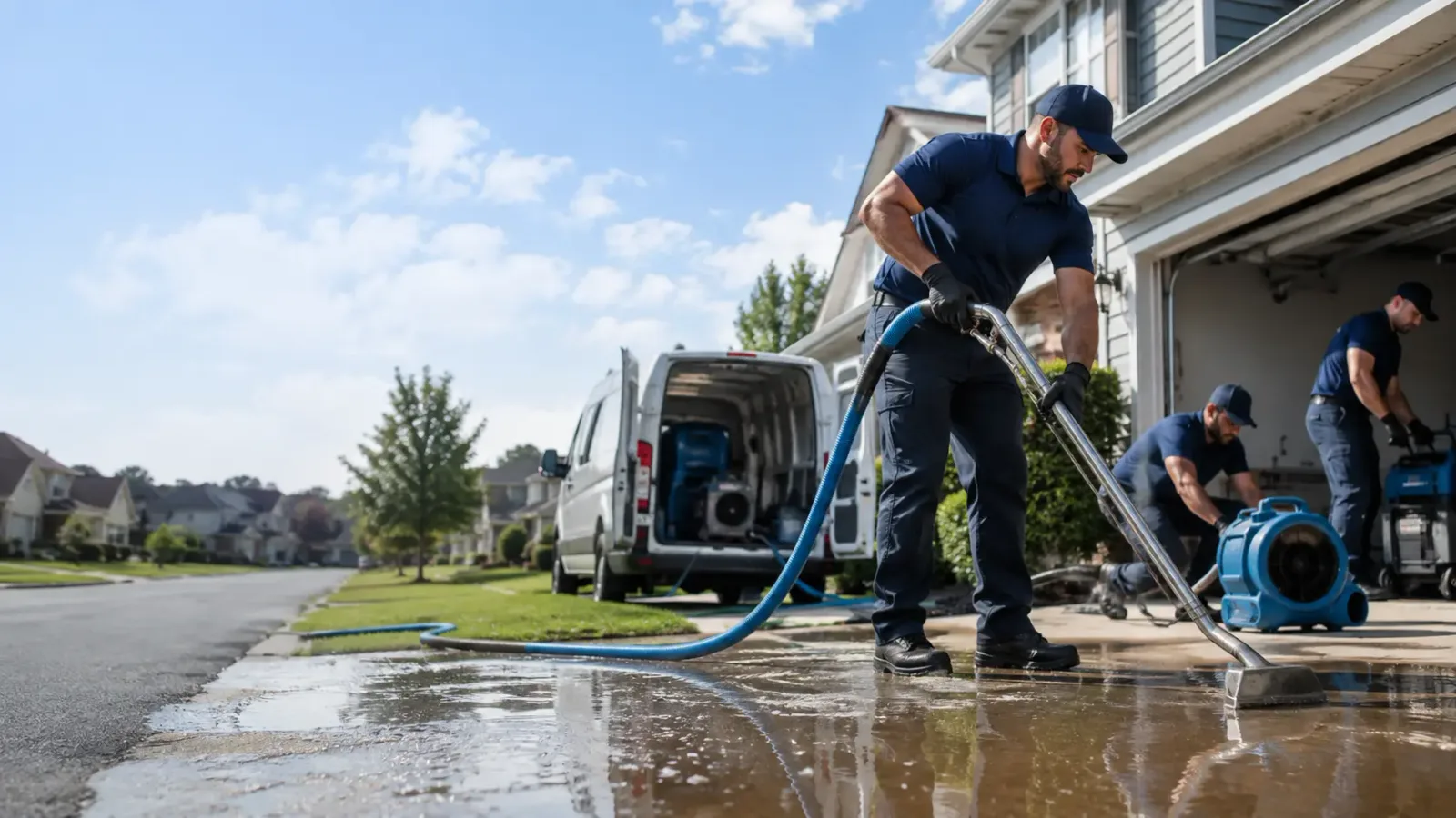 Flood Damage Restoration in Hampshire, TN